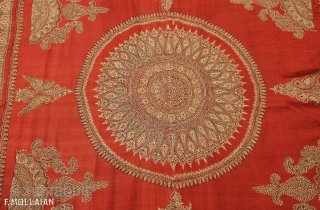 Antique Persian Kerman Textile, 1880-1900
203 × 160 cm (6' 7" × 5' 2")


Origin: Persia
Material: Cotton, Wool
Production Style: Handmade
               