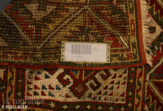 Antique Turkish Konya Rug 96 × 83 cm (3' 1" × 2' 8") | contact: info@mollaianrugs.com |                