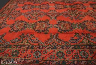 Beautiful Antique Turkish Ushak (Oushak) Carpet, ca. 1900,


455 × 308 cm (14' 11" × 10' 1")                 