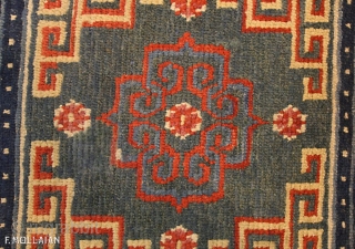 Lovely Antique Tibetan Rug, ca. 1900,

78 × 71 cm (2' 6" × 2' 3")                   