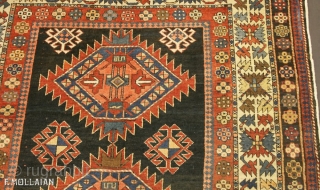 Beautiful Antique Caucasian Lezghi Rug, 1900-1920
253 × 150 cm (8' 3" × 4' 11")

Price for Extra EU citizens/UE Companies: €1,500.00             