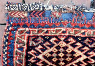 Southwest Persian Chanta Bag--approx 11 × 15”

Possibly Luristan. Ethnographic and Interesting because this was someone’s coveted little personal bag. Interest in tribal textiles eventually compelled JD to seek things other than Baluch.

Ex  ...