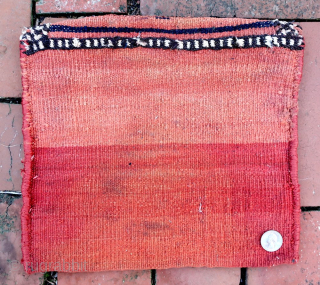 Diminutive  Afshar Chanta  Bag--12 × 12” 

Diminutive tribal textile with white field and bold flower pot motif. Likely Afshar.

CONDITION: Excellent/near mint.
Call Rob @ the shop for discussion of this piece  ...