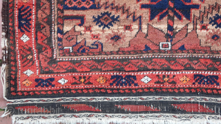 Salor Khani Baluch Prayer Rug-- approx 30 × 49”

Camel ground and soft colors. Very decorative tribal piece.

Ex James Douglas personal collection. Mr. Douglas was a scholar and aficionado of Mideast tribal weaving  ...