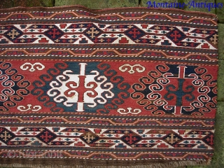 Shasavan-- 17 x 38 inches. Bedding bag face. Honest old ethnographic piece of very fine crisp weave. $20 UPS Lower 48. Please call for condition Report. Check out fresh posts on our  ...