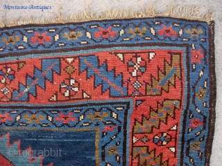 Bakshaish 3 ft 3 by 14 ft 4 inches. Found here in the US.  A legit 19th cent ethnographic piece in pretty amazing pristine condition. Fine weave-- all wool foundation with  ...