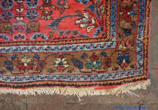 Hamadan-- 2 ft 8 inches x 4 ft. Good old honest Art Deco period Persian rug, as-found but excellent thick condition. Needs a wash to really sparkle.  Thats about it. $15  ...