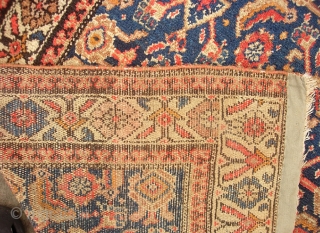 Malayer Gallery Runner -- 3 ft 8 x 11 ft 3 inches. Old Rug maybe turn of the century give or take. Old Fereghan design w/ soft, muted colors and floppy feel.  ...