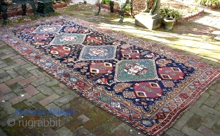 Luri main Carpet-- 5 ft 8 inches x 10 ft 3 inches. Dazzling colors. Thick and very good condition. $35 USPS shipping to  lower 48.       