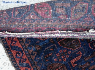 Real lush old Belouch bag face 19 x 23 inches.  Nice weave and thick soft pile. Look like all the colors are good.
         