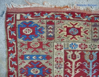 Old Turkish Konia, 3 ft 8 x 5 ft 4 inches. So called Konia-Ladik (I guess because of the tulip motifs). You can fit what I know about Turkish rugs on the  ...