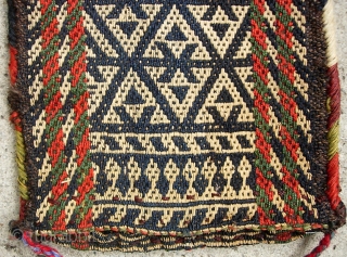 Soumac Penis Bag 9 x 17 inches. I showed this to a friend and told him it was some sort of special purpose bag.  Knowing nothing about rugs but everything about  ...