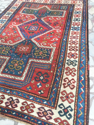 Fachrola Kazak -- circa 1890 -- 135 cm. X 201 cm.                      