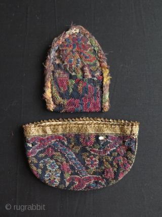 Persian comb cover and a mini vanity bag.                         