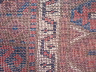 Kurdish rug fragment.                              