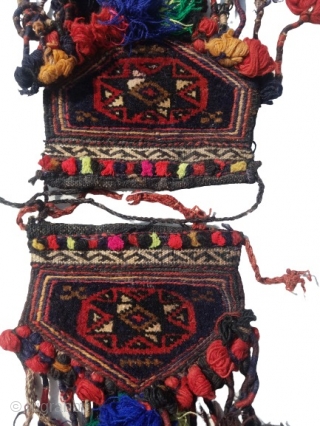 Very beautiful old balouchi pair camel knee covers dizlyks.Good age and nice condition.Contact for more info and price.               