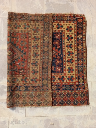 Antique Collectible Kurdish Juval(Chuval),Size 81×110 Cm,Good Age,Low pile in some areas and small old repair on the corner which had done.Contact for more info and price Nabizadah_carpets@yahoo.com      