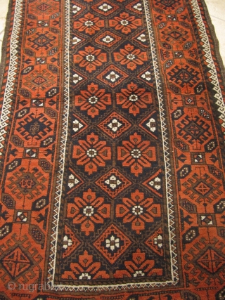 A very nice antique Baluch rug, good overall condition. size: 180x95cm / 6ft x 3'1''ft www.najib.de                 