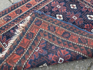 Antique Baluch Mina Khani bagface, Very nice collector´s item, size: 72x66cm / 2'3''ft x 2'1''ft                  