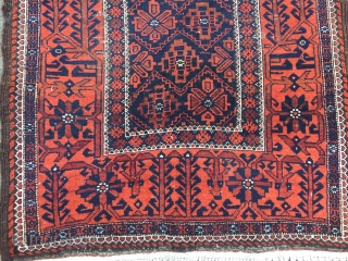 Antique Baluch rug, size: ca. 170x87cm / 5'6''ft x 2'9''ft www.najib.de                      