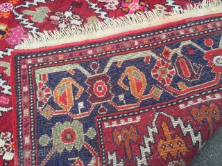 Antique Caucasian Karabagh runner, age: circa 1910, good condition, size: ca. 410x110cm / 13'5''ft x 3'6''ft  www.najib.de               