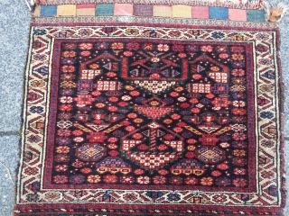 Antique Kurdish bagface, size: ca. 75x65cm / 2'5''ft x 2'2''ft  www.najib.de                     