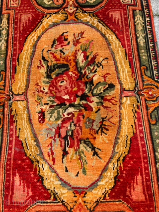 From Russia with love: Karabagh rugs are known for their vibrant colors. Typical colors include deep red, blue, green, yellow and orange. This example is an antique Caucasian Karabagh rug from around  ...