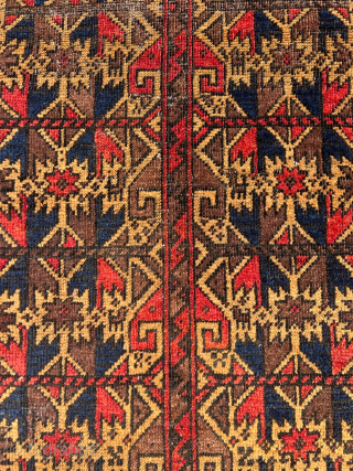 A very nice antique camel field Baluch rug with lots of animals. Nice collector´s piece . Size : ca 180cm x 90cm / 6ft x 3ft http://www.najib.de  you can also contact  ...