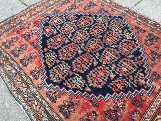 Fine antique Persian Ferahan Poshti, size: ca. 78x64cm / 2'6''ft x 2'1''ft  www.najib.de                   