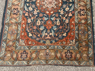 Very nice antique Northwest Persian rug, woven on a wool foundation. Beautiful camel border and drawing. Size: 200x145cm / 6’6ft by 4’8ft Vintage condition, some light wear http://www.najib.de     