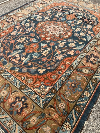 Very nice antique Northwest Persian rug, woven on a wool foundation. Beautiful camel border and drawing. Size: 200x145cm / 6’6ft by 4’8ft Vintage condition, some light wear http://www.najib.de     