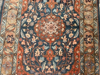 Very nice antique Northwest Persian rug, woven on a wool foundation. Beautiful camel border and drawing. Size: 200x145cm / 6’6ft by 4’8ft Vintage condition, some light wear http://www.najib.de     