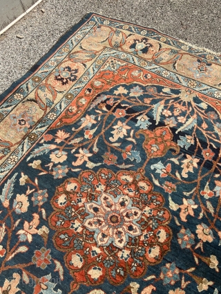 Very nice antique Northwest Persian rug, woven on a wool foundation. Beautiful camel border and drawing. Size: 200x145cm / 6’6ft by 4’8ft Vintage condition, some light wear http://www.najib.de     