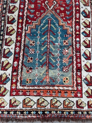 Antique Anatolian prayer rug, size 115x85cm / 3’8ft by 2’8ft http://www.najib.de                      