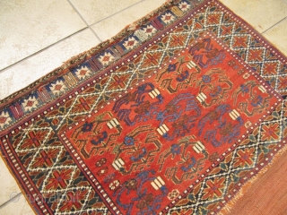 Antique Afshar doublebag (so called "Khorjin") from Southpersia. All natural colors, very nice collector´s item. www.najib.de                 