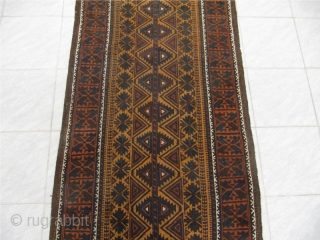 Rare antique Baluch runner. Very decorative. Size: ca 370x93cm / 12'2'' x 3'ft www.najib.de
                   