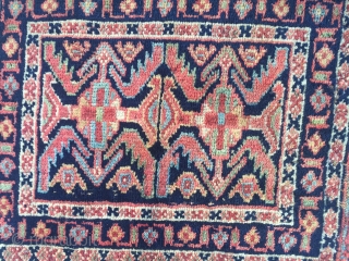 Antique bagface woven by Afshar tribes of Southpersia. Age: 19th century, size: ca.55x40cm / 1'8''ft by 1'3''ft                