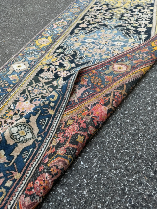 Antique Persian Malayer runner. Size: 495x117cm / 16’3ft by 3’8ft http://www.najib.de                      