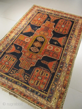 ref: 389 /Kuba-Konagend-Caucasian rug, 20th century, perfect condition
size: 185 X 127  /  6' X 4'                