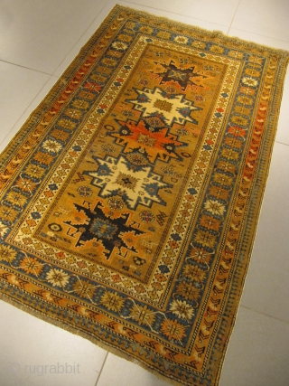ref: S197/ Kuba-Lesghi-Caucasian antique rug, 20th century, 
size: 180 X 115  /  5' X 3'                