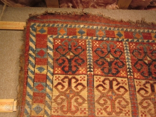 Tadjik rug, 19th C., 4'2"  by 8'11" If interested, please ask for more shots                  