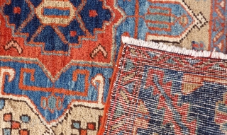 An atractive Karaja rug from North West Iran that combines undyed and dyed areas. Full pile and in good condition. 183x94 cms 1900s (A1712071),
Please get in touch or purchase this rug directly  ...