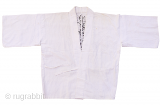 This antique Japanese Ohenro-gi pilgim jacket is woven with white cotton. All the stamps and text has been writen at the back of the jacket. In mint condition.
Most of Japan’s approximately 300  ...