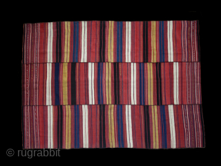 Kilim cod. 0582. Wool. Mazandaran area.Northwestern Iran. Late 19th. century.Perfect condition. Cm. 145 x 202 (57 x 79.5 inches).             
The  ...