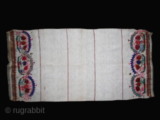 Small collection of Ottoman area embroidered napkins and towel (21 pieces). First half 20th. century. Please ask for more photos and infos.           