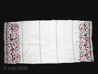 Small collection of Ottoman area embroidered napkins and towel (21 pieces). First half 20th. century. Please ask for more photos and infos.           