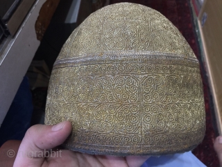 Tribal Pashtun antique handcrafted silver hats from Pakistan 
These silver hats are from Pashtun tribe leaders and was a symbol of leadership and great status.The Pashtun's wear the turbans and often wrapped  ...