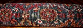 #1B437  Hand made antique Caucasian Karabagh runner 2' x 10' ( 100cm x 356cm ) C.1920                