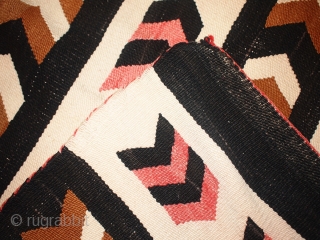 #1B60 American Navajo rug 2.10' x 3.10' 1880                         