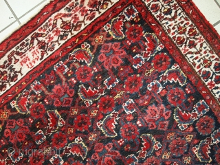 #1C448  hand made antique Persian Malayer runner 3.5' x 13.5' ( 108cm x 412cm ) 1920.C                